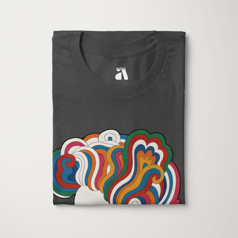 mozart: dylan '66 classic tee in asphalt, folded
