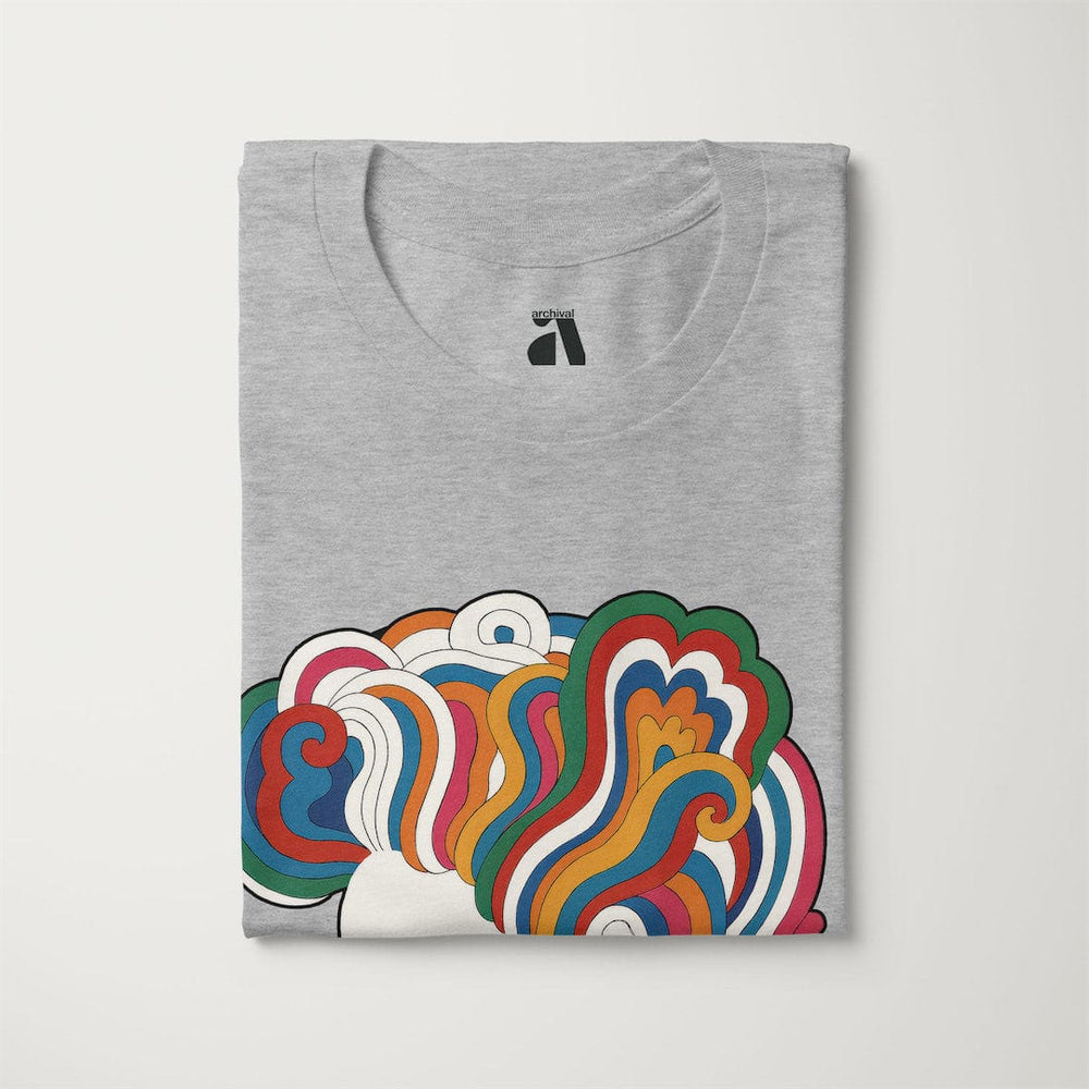 mozart: dylan '66 classic tee in athletic heather, folded