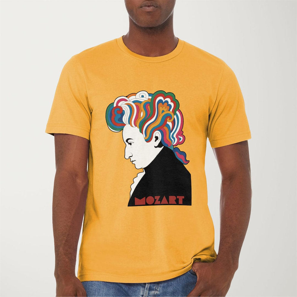 mozart: dylan '66 classic tee in mustard, worn
