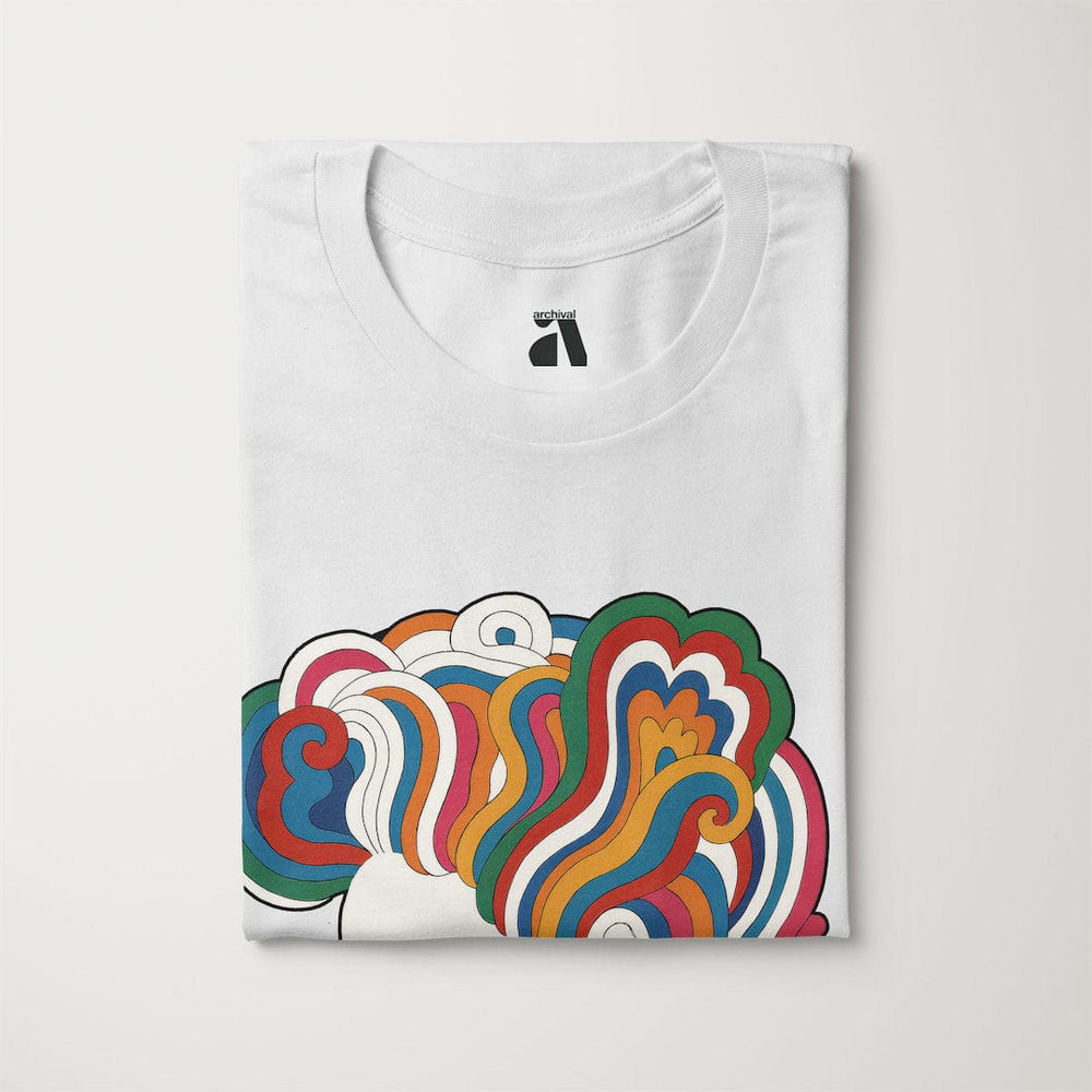 mozart: dylan '66 classic tee in vintage white, folded