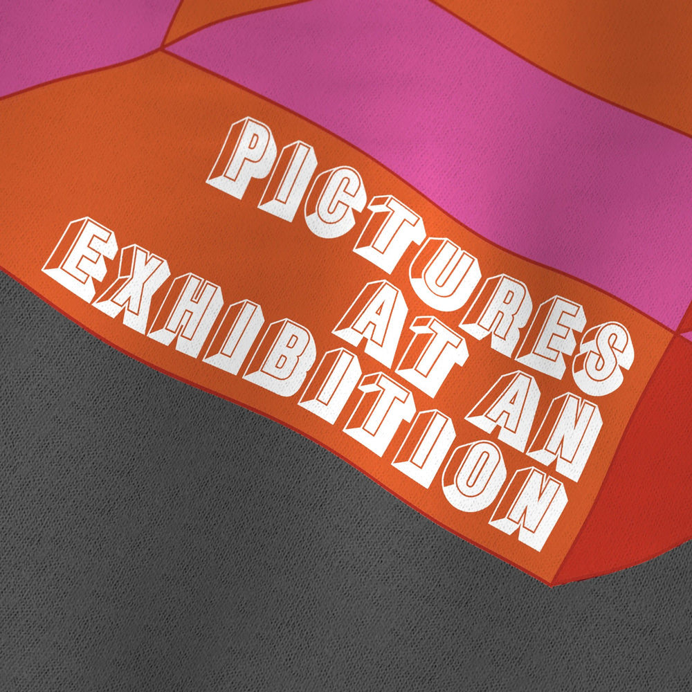 Mussorgsky: Pictures at an Exhibition Classic Tee in Asphalt, close-up