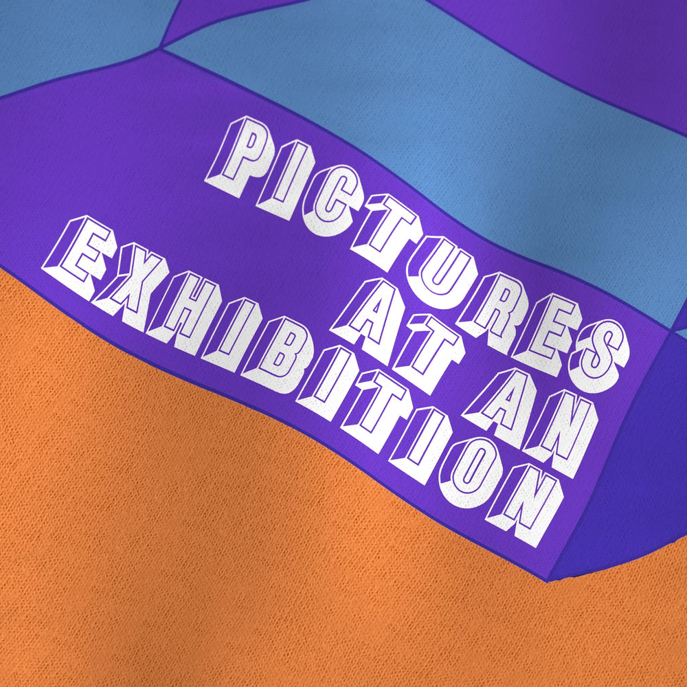 Mussorgsky: Pictures at an Exhibition Classic Tee in Burnt Orange, close-up