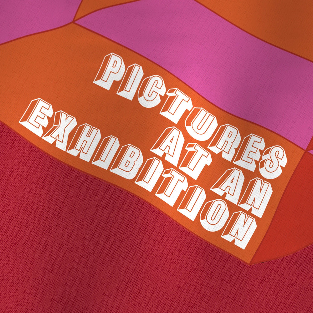 Mussorgsky: Pictures at an Exhibition Classic Tee in Canvas Red, close-up