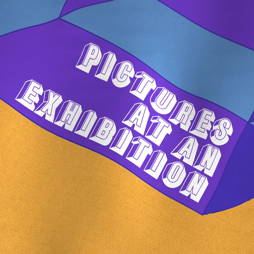 Mussorgsky: Pictures at an Exhibition Classic Tee in Mustard, close-up