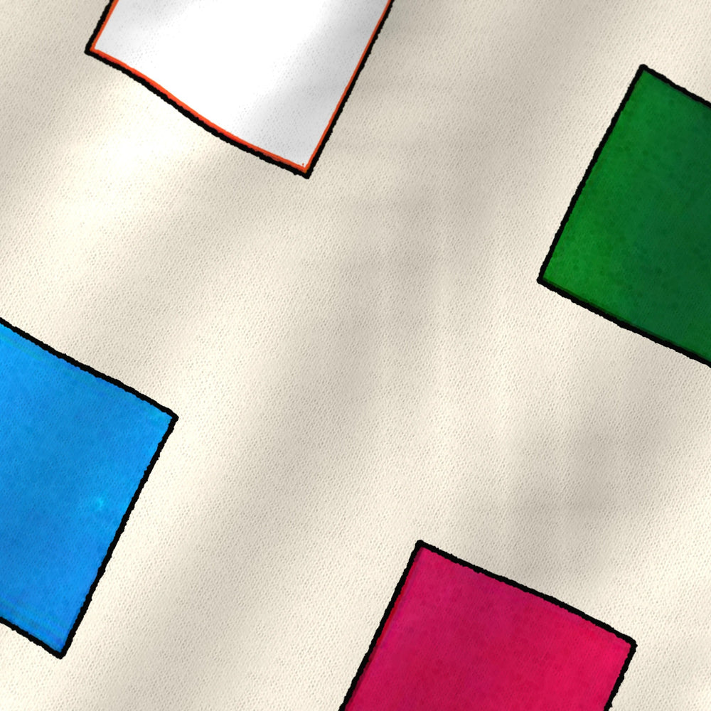 Quadraphonic Classic Tee in Natural, close-up