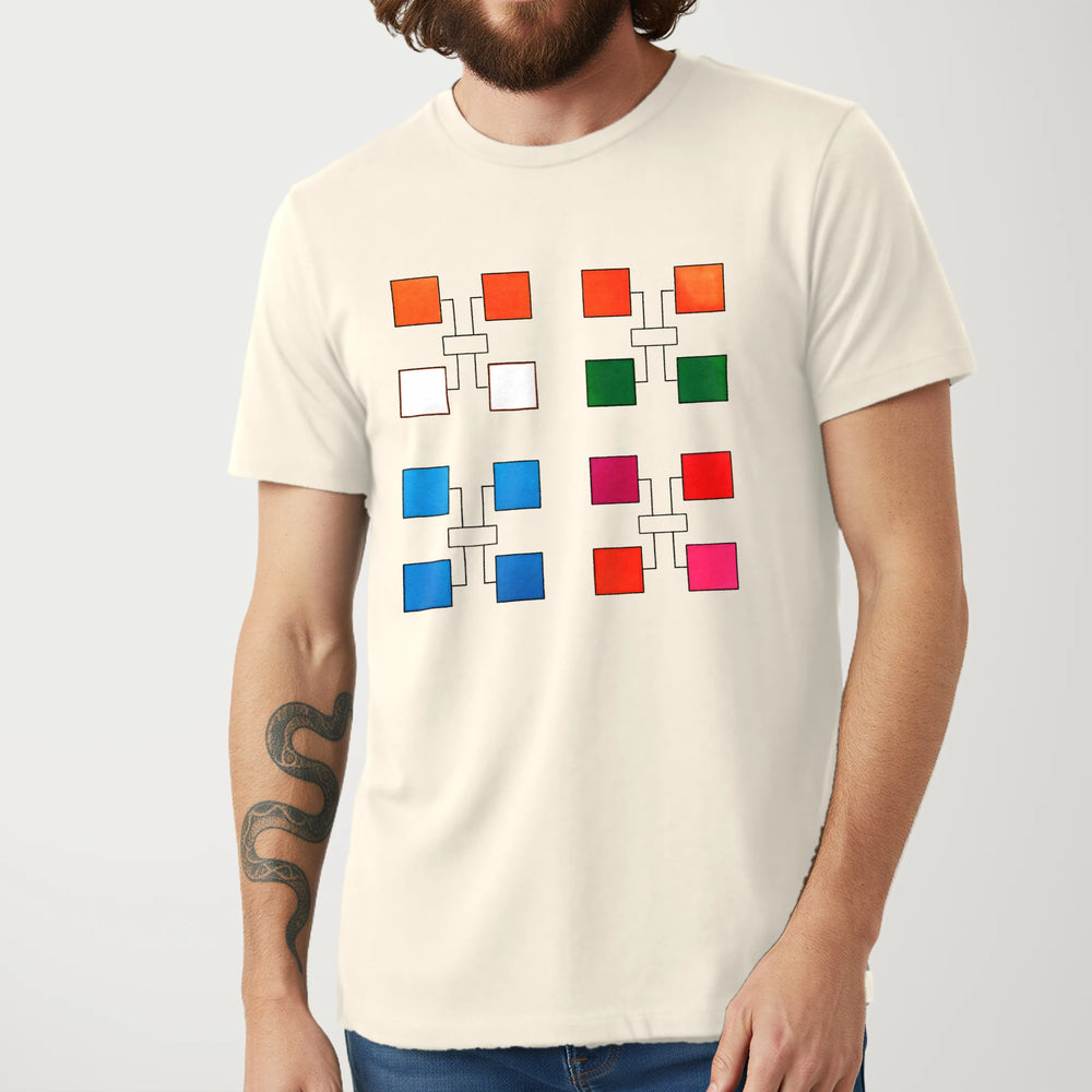 Quadraphonic Classic Tee in Natural, model