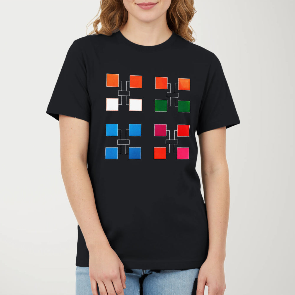 Quadraphonic Classic Tee in Vintage Black, model