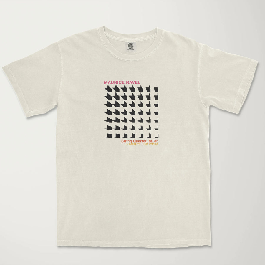 Ravel: String Quartet Vintage Heavyweight Tee