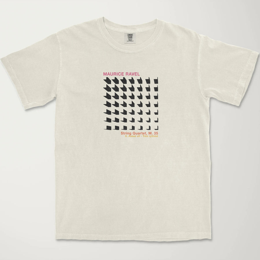 Ravel: String Quartet Vintage Heavyweight Tee