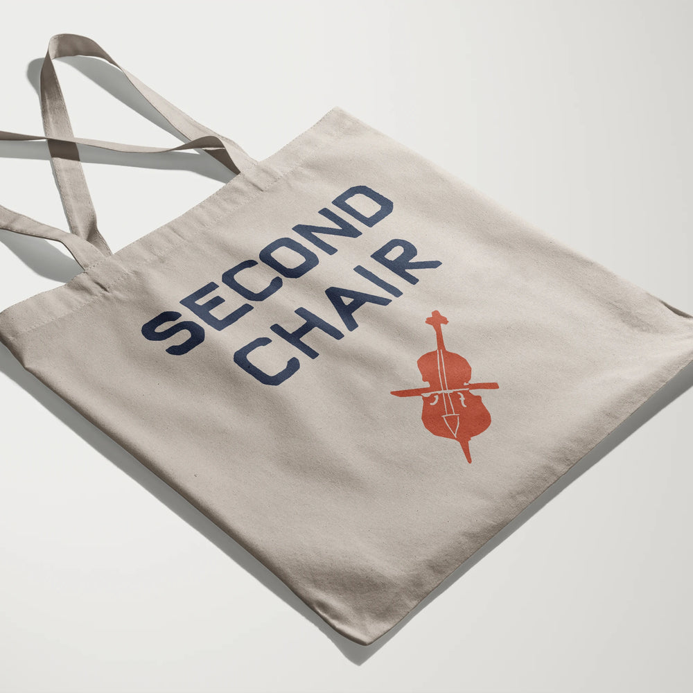 second chair canvas tote