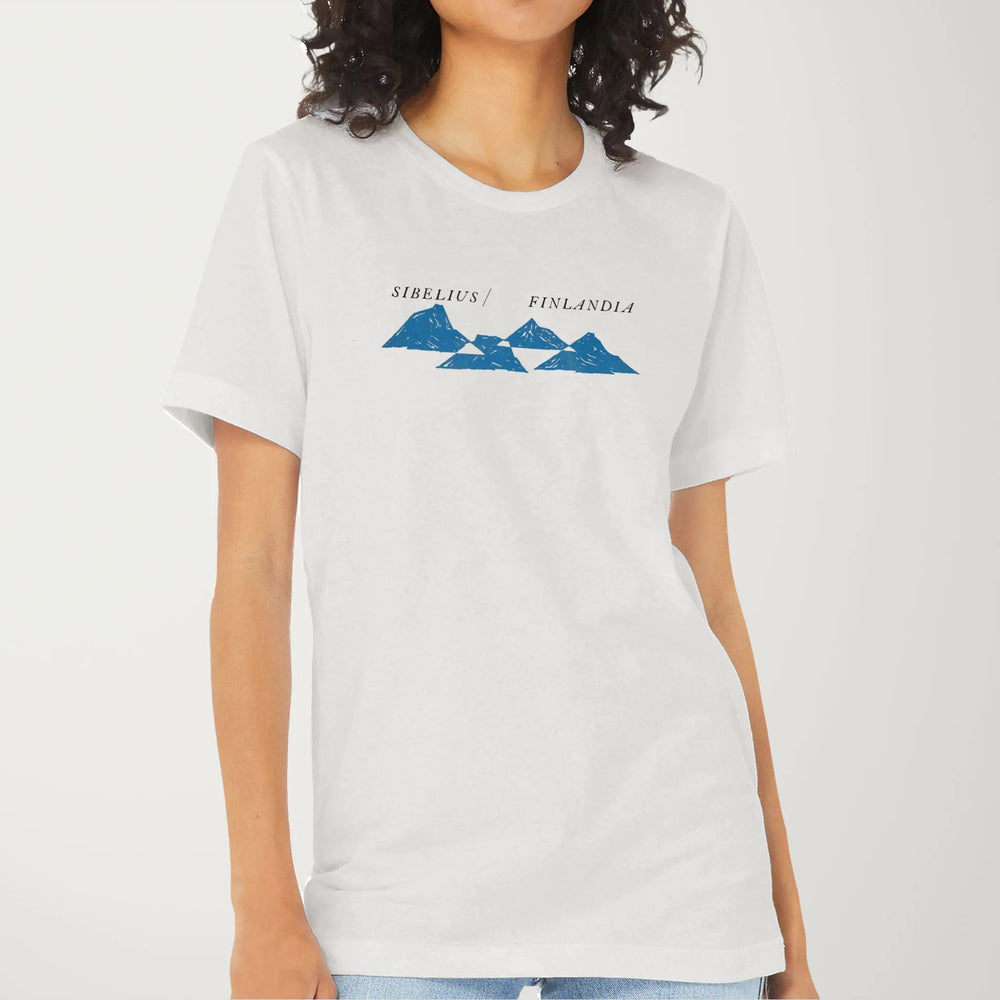 sibelius: finlandia classic tee in vintage white, worn