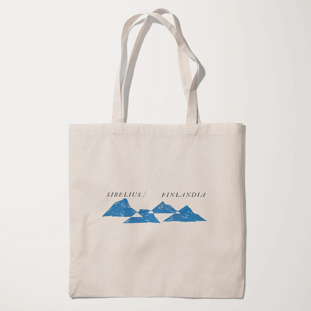 sibelius: finlandia canvas tote