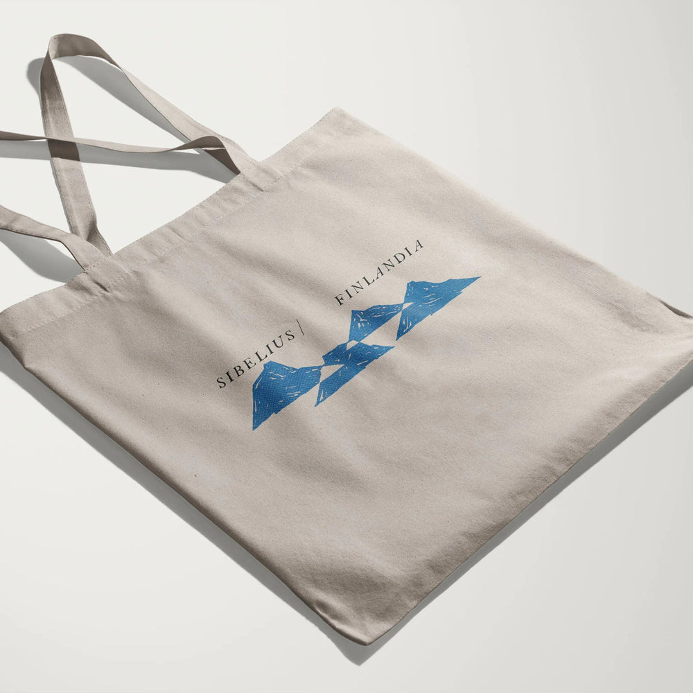 sibelius: finlandia canvas tote