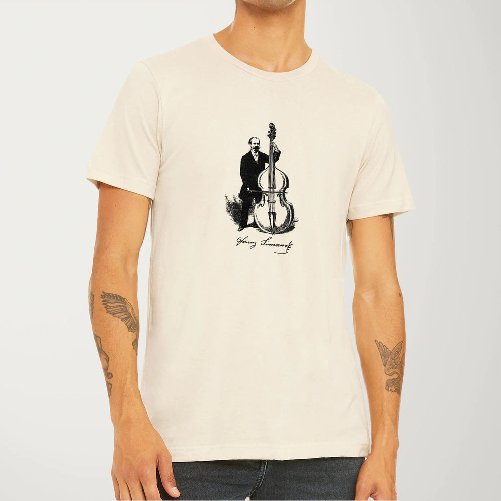 f. simandl: new method bass classic tee in natural, worn