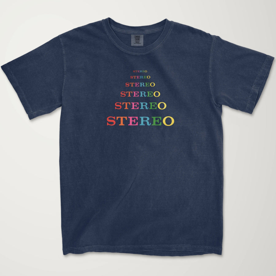 Stereo: Retro Echoes Vintage Heavyweight Tee
