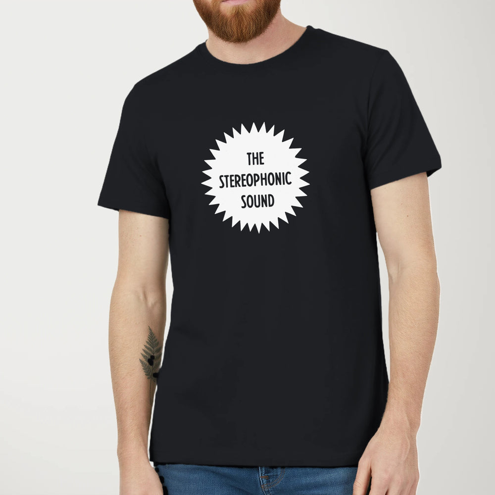 Stereophonic Sound Classic Tee in Vintage Black, model