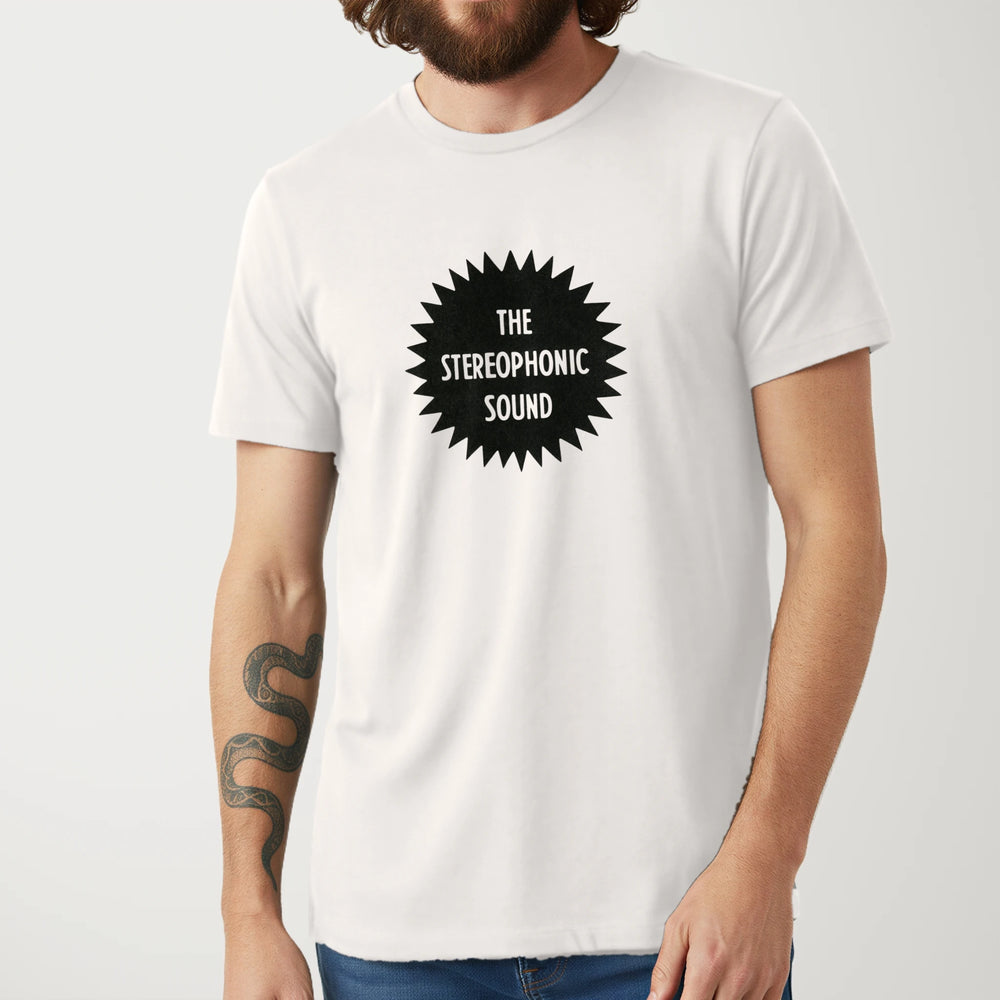 Stereophonic Sound Classic Tee in Vintage White, model
