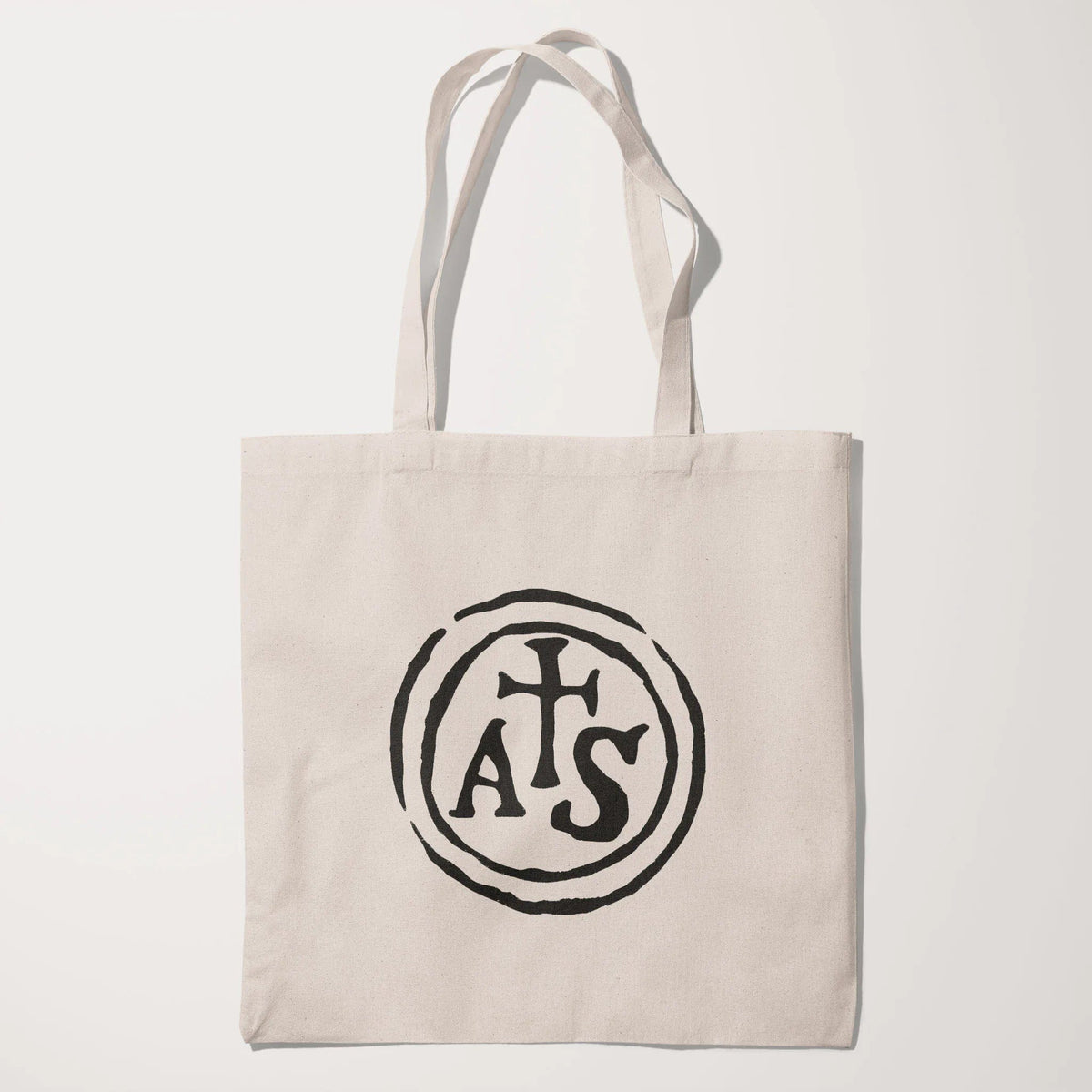 stradivarius: inscription canvas tote