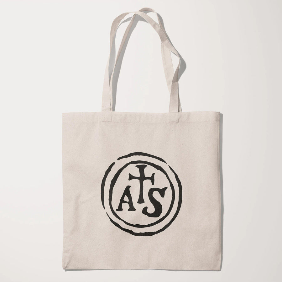 Stradivarius: Inscription Canvas Tote