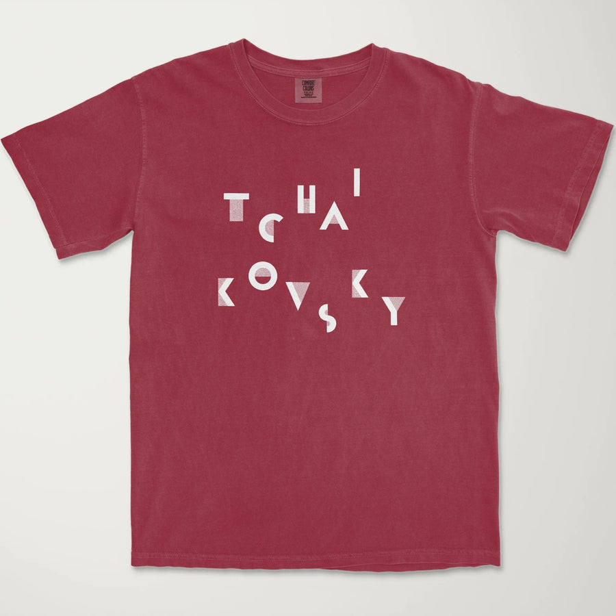 Tchaikovsky: Wordmark Vintage Heavyweight Tee