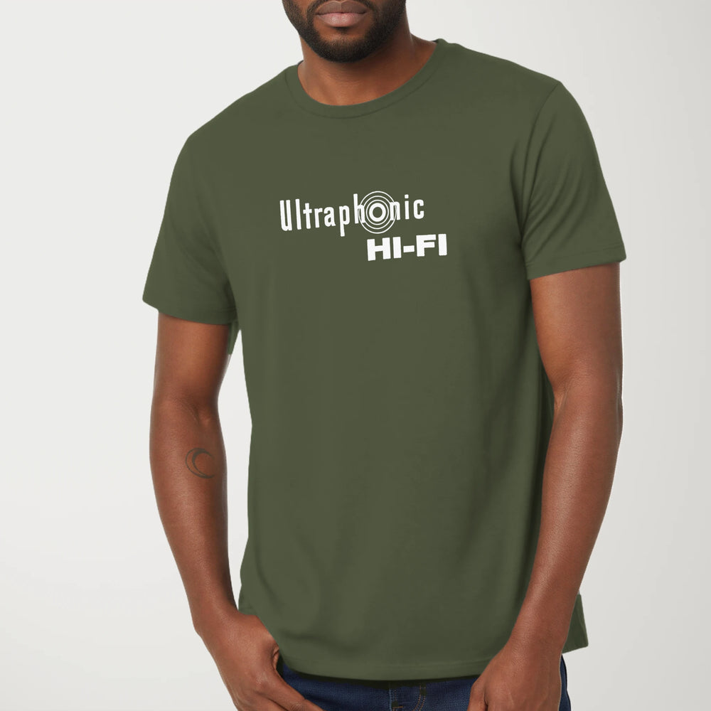 Ultraphonic Hi-Fi Classic Tee in Military Green, model