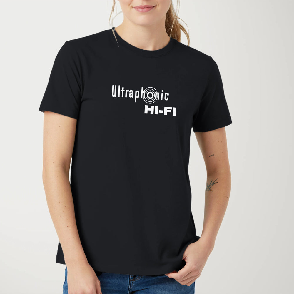 Ultraphonic Hi-Fi Classic Tee in Vintage Black, model