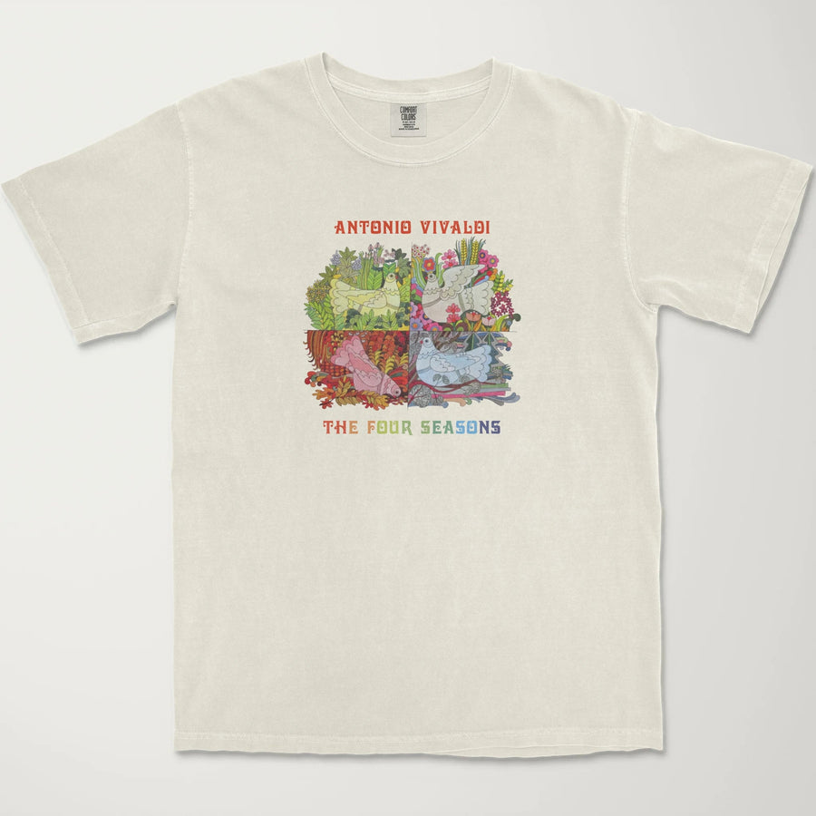 Vivaldi: The Four Seasons Illustrated Vintage Heavyweight Tee