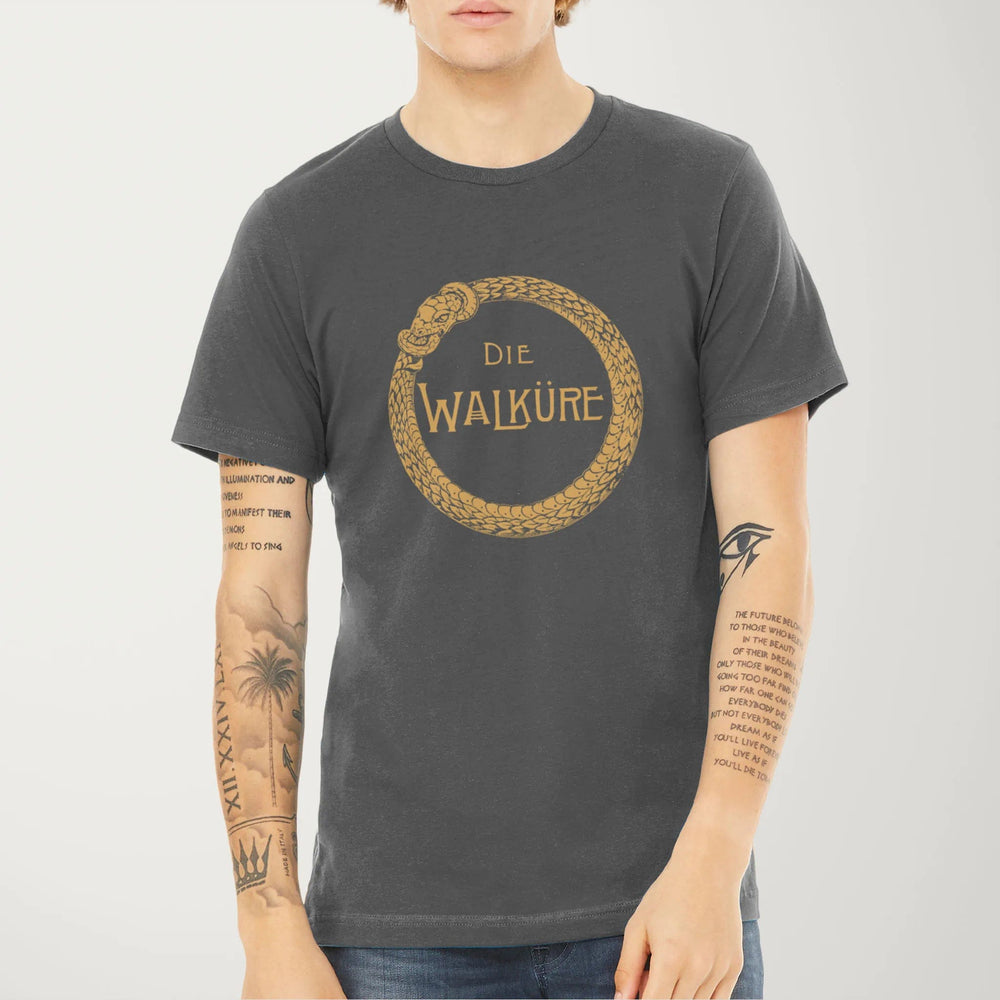 wagner: die walküre classic tee in asphalt, worn