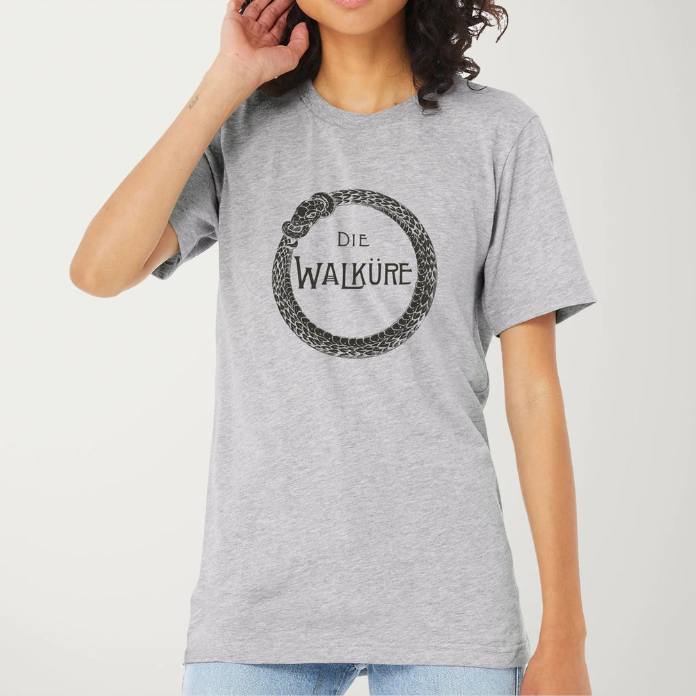 wagner: die walküre classic tee in athletic heather, worn