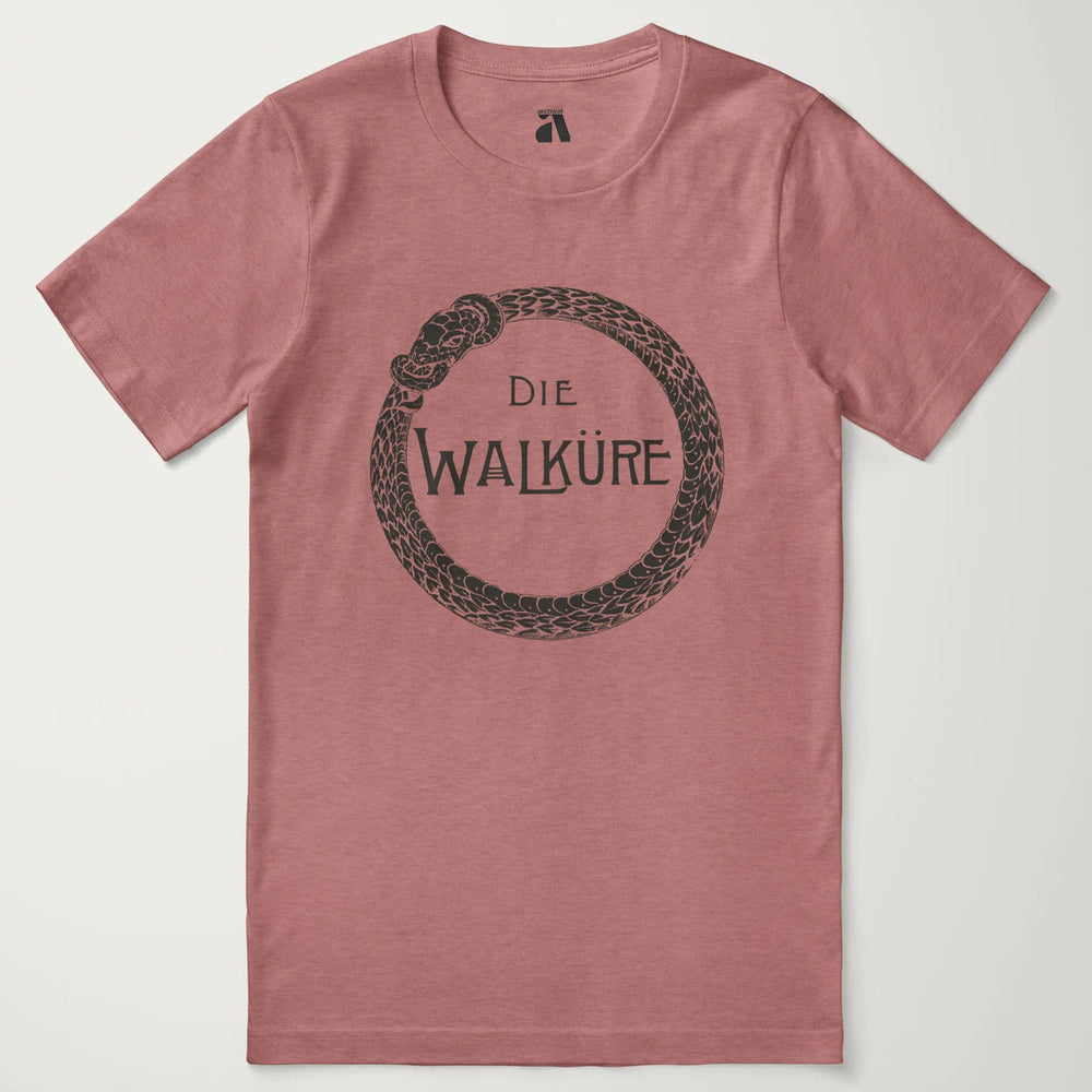wagner: die walküre classic tee in heather mauve, laid flat