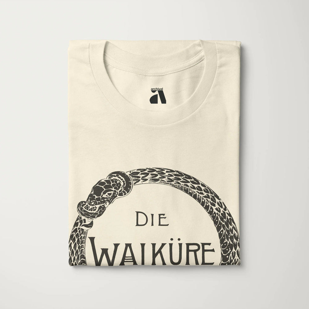 wagner: die walküre classic tee in natural, folded