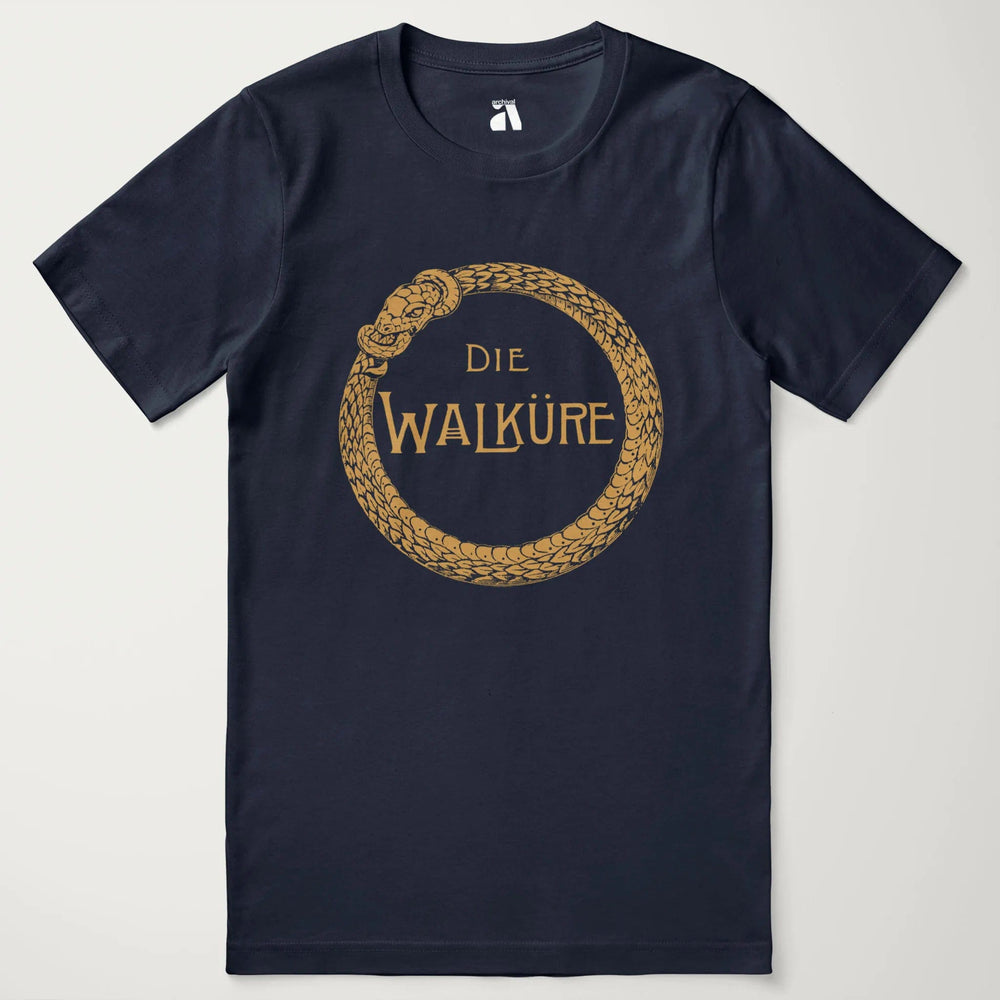 wagner: die walküre classic tee in navy, laid flat