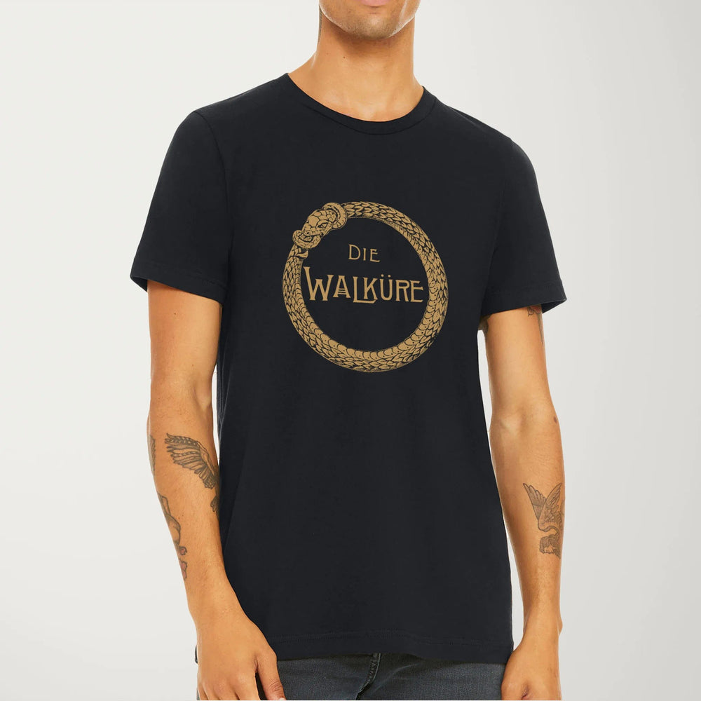 wagner: die walküre classic tee in vintage black, worn
