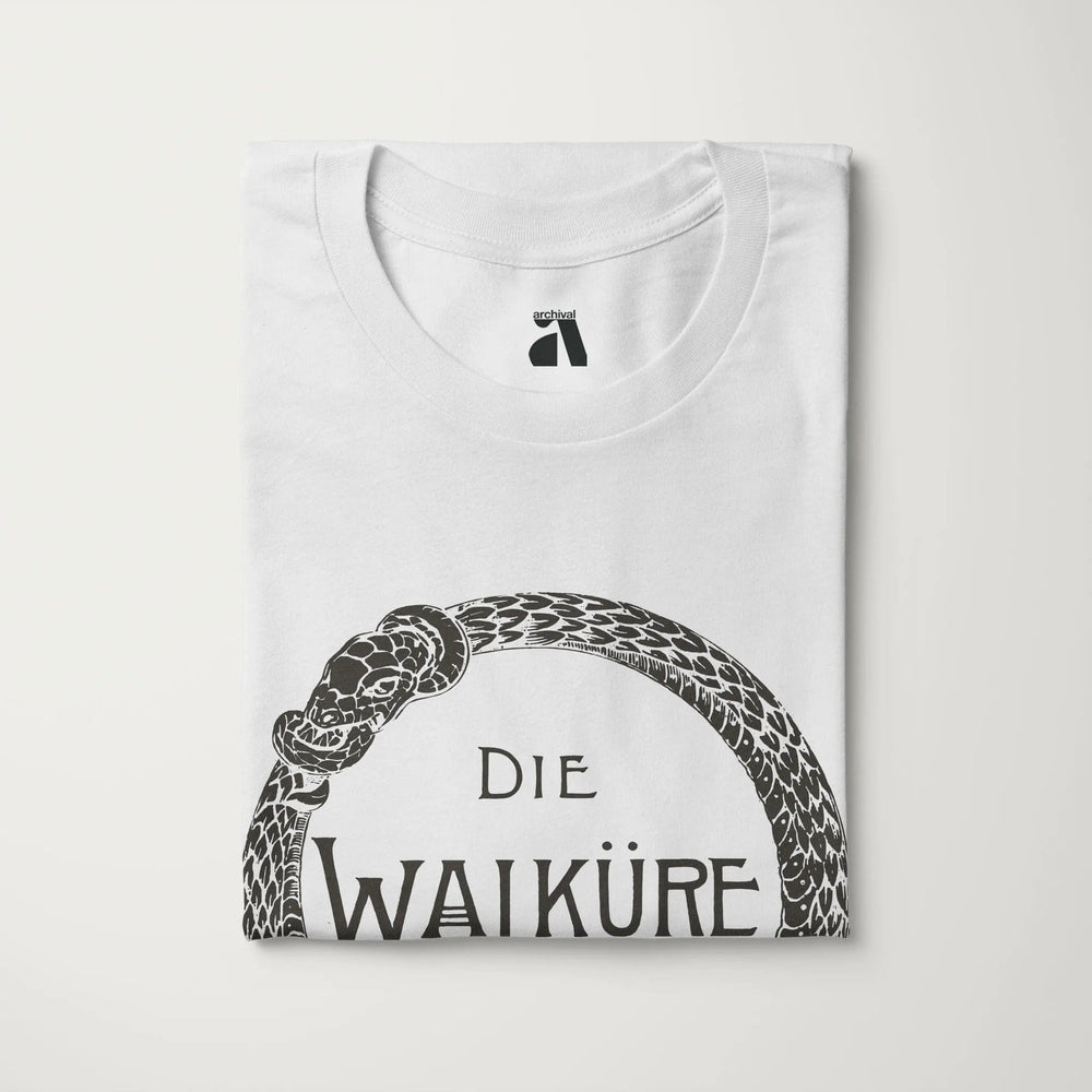 wagner: die walküre classic tee in vintage white, folded