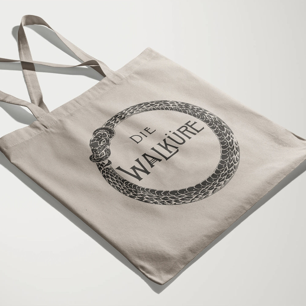 Wagner: Die Walküre Canvas Tote in Natural, close-up