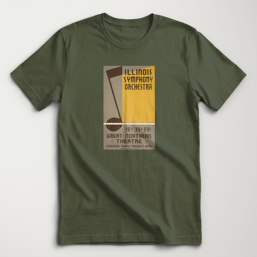 WPA Symphony Orchestra: The Note Classic Tee