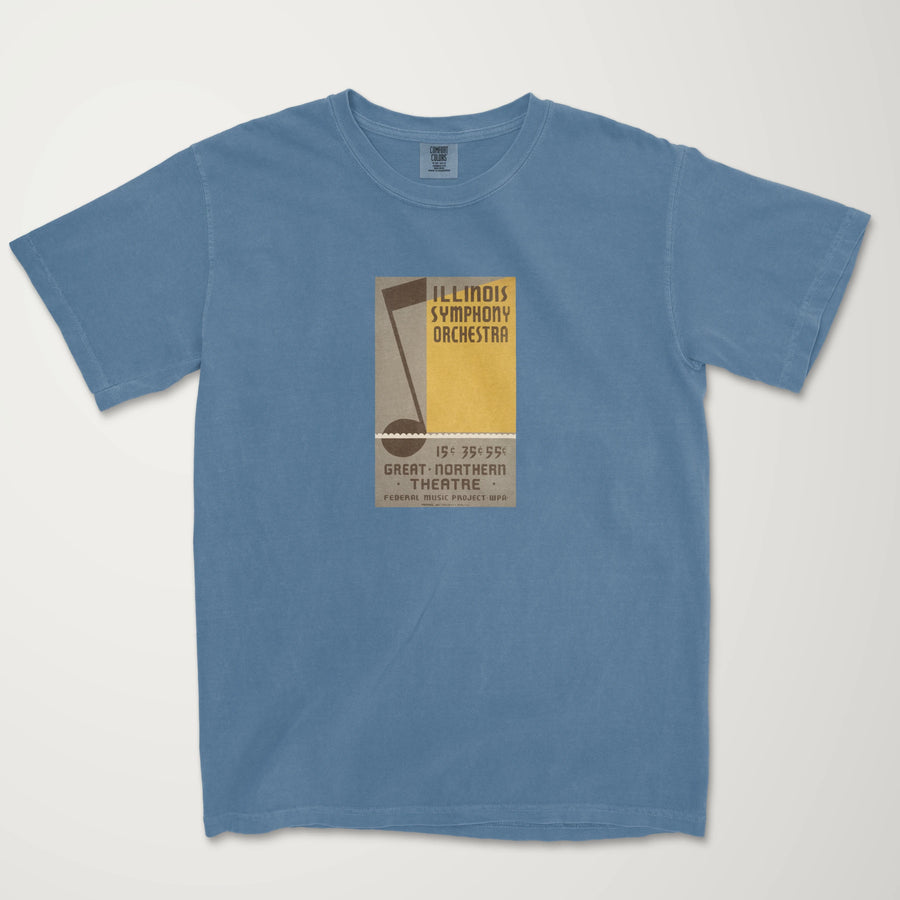 WPA Symphony Orchestra: The Note Vintage Heavyweight Tee