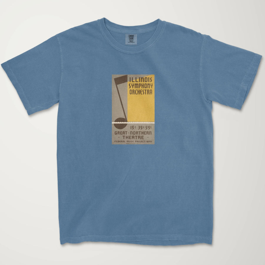 WPA Symphony Orchestra: The Note Vintage Heavyweight Tee