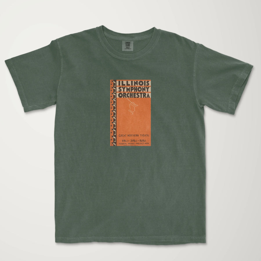 WPA Symphony Orchestra: The Conductor Vintage Heavyweight Tee